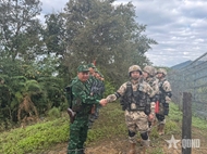 Joint patrol organized to protect Vietnam - China border